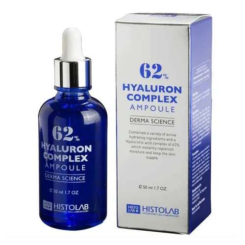 Serum Phục Hồi Và Cấp Ẩm Da Histolab 62% Hyaluron Complex Ampoule Derma Science 50ml