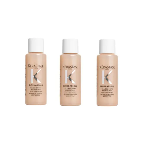 Set 3 Dầu Dưỡng Tóc Kérastase Gloss Absolu Glaze Drops (15ml x 3)