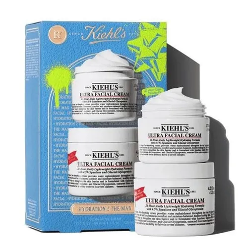 Set Kem Dưỡng Cấp Ẩm Kiehl’s Ultra Facial Cream Double Hydration Duo Gift ( 50ml +125ml)