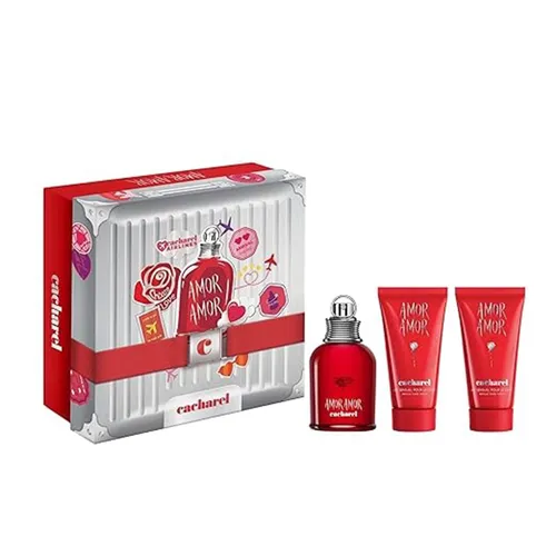 Set Nước Hoa + Dưỡng Thể Nữ Cacharel Amor Amor ( EDT + Body Lotion)
