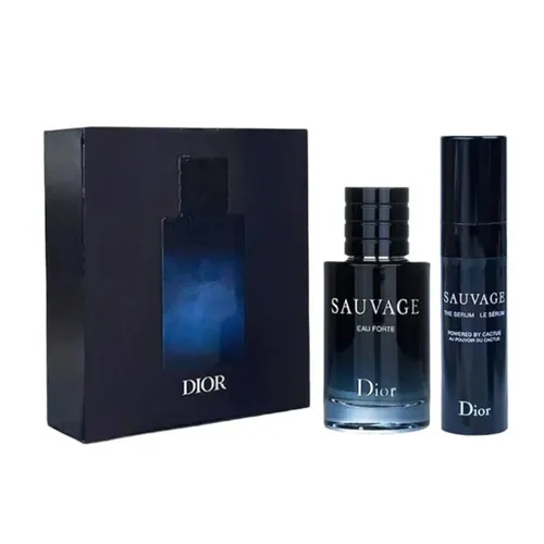 Set Nước Hoa Nam Dior Sauvage Eau Forte (Parfum 10ml + Serum 5ml)