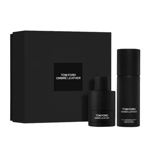 Set Nước Hoa Nam Tom Ford Ombre Leather EDP 100ml + Xịt Toàn Thân All Over Spray 150ml