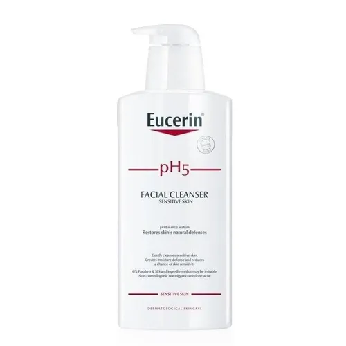 Sữa Rửa Mặt Không Gây Kích Ứng Cho Da Nhạy Cảm Eucerin Ph5 Facial Cleanser 400ml