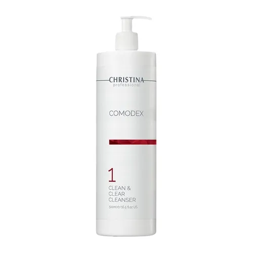 Sữa Rửa Mặt Làm Sạch Và Kháng Khuẩn Christina Comodex Clean & Clear Cleanser 500ml
