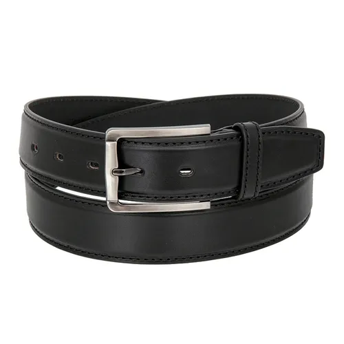 Thắt Lưng Nam Gianni Conti Men's Hazel Genuine Leather Belt Black 9405243-40-10 Màu Đen Size 130