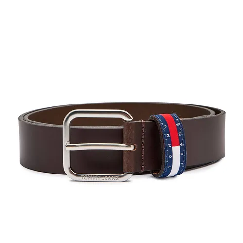 Thắt Lưng Nam Tommy Hilfiger AM0AM13688_GUE Bản 3.5cm Màu Nâu Size 90