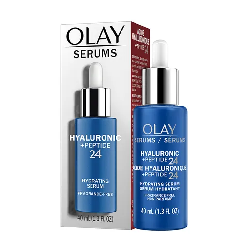 Tinh Chất Dưỡng Ẩm Da Olay Hyaluronic Hydrating + Peptide Serum 40ml