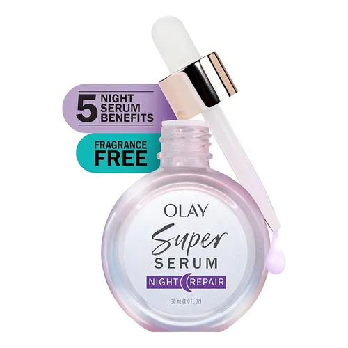 Tinh Chất Dưỡng Sáng Phục Hồi Da Olay Super Serum 5in1  Night Repair 30ml