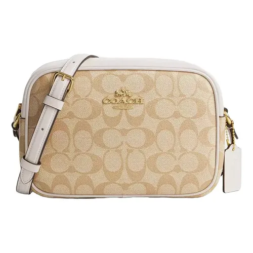 Túi Đeo Chéo Nữ Coach&nbsp;Jamie Camera Crossbody Bag Màu Trắng Be