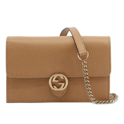 Túi Đeo Chéo Nữ Gucci Interlocking G Crossbody Bag 615523-CAO0G-2754 Màu Beige