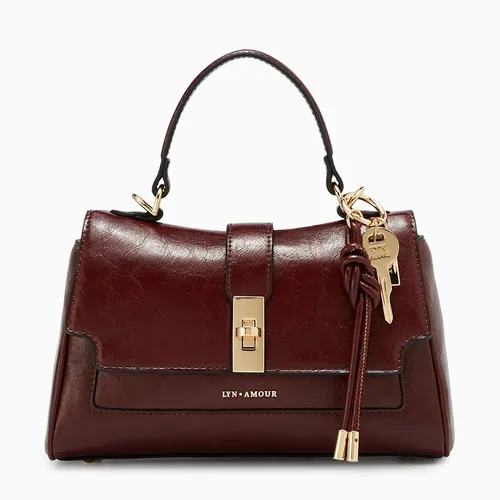 Túi Đeo Chéo Nữ Lyn Cora S Shoulder Bag - Dark Red L25FBWB035 Màu Đỏ