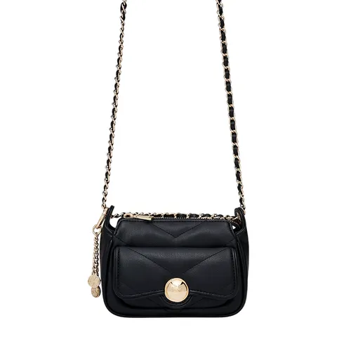 Túi Đeo Chéo Nữ Lyn Jaydar Mini Crossbody Bag Black L26SBWA046 Màu Đen