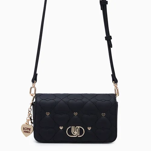 Túi Đeo Chéo Nữ Lyn Moon Cheryl Infinite Wallet On Chain - Black L26CWWA031 Màu Đen