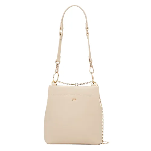 Túi Đeo Chéo Nữ Lyn Pista Crossbody Bag Light Beige L26CBWA163 Màu Be