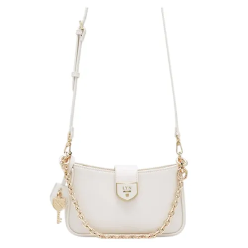 Túi Đeo Chéo Nữ Lyn Re-Edit Casia Athella Shoulder Bag Ivory L26CBWA115 Màu Trắng