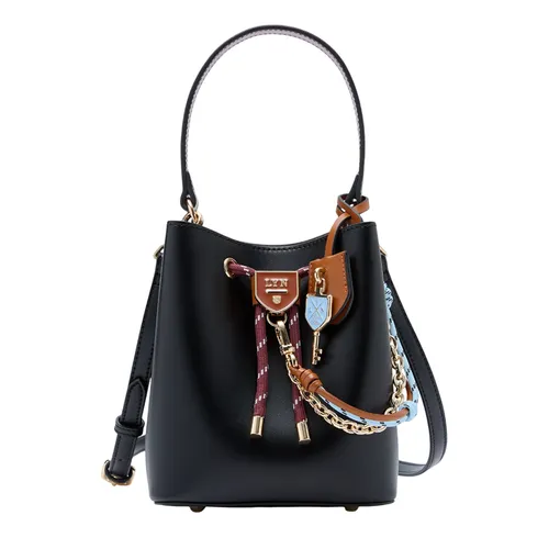 Túi Đeo Chéo Nữ Lyn Re-Edit Explore Carina S Bucket Bag Black L26CBWA119 Màu Đen