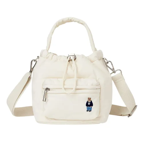 Túi Đeo Chéo Nữ WHOAU Padded Bucket Bag WHBGF4V22A Màu Cream