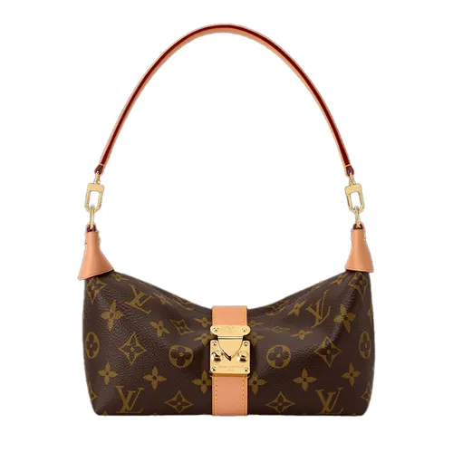 Túi Đeo Vai Nữ Louis Vuitton LV Pochette Mia M26191 Shoulder Bag Màu Nâu