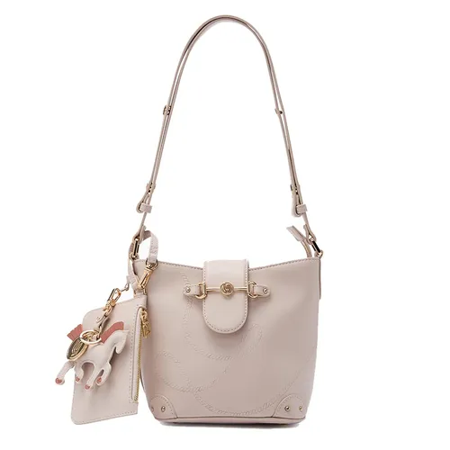 Túi Đeo Vai Nữ Lyn Arizonia Infinite Bucket Bag - Beige L26CBWA083 Màu Be
