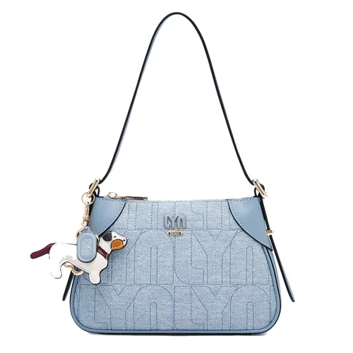 Túi Đeo Vai Nữ Lyn Cadena S Shoulder Bag Blue Variation 2 L25FBWC018 Màu Xanh Nhạt
