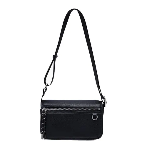 Túi Đeo Vai Nữ Lyn Jacob Infinite Crossbody Bag - Black L26CBWC020 Màu Đen