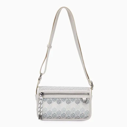 Túi Đeo Vai Nữ Lyn Jacob Infinite Crossbody Bag - Printed White L26CBWC020 Màu Trắng