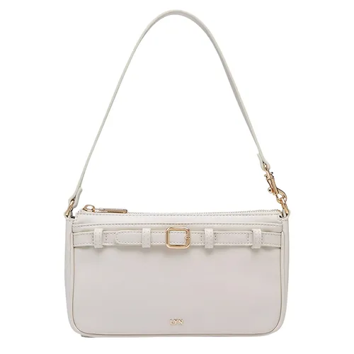 Túi Đeo Vai Nữ Lyn Maynon S Shoulder Bag - Light Grey L26CBWA004 Màu Trắng