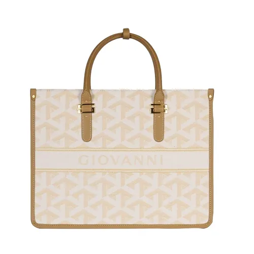 Túi Tote Nữ Giovanni DLD0259-1 Màu Be