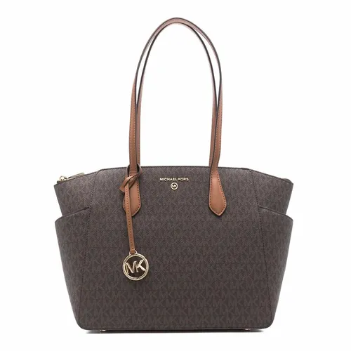 Túi Tote Nữ Michael Kors MK Marilyn Medium Tote Bag 30S2G6AT2B Màu Nâu