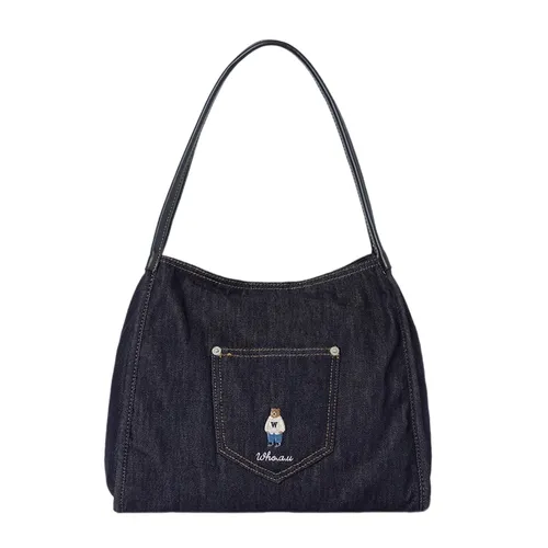 Túi Tote WHOAU Steve Denim WHBGF3823 Màu Xanh Denim