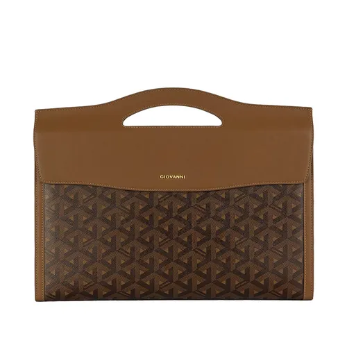 Túi Xách Tay Đựng Laptop Giovanni GBD0044-1HB Màu Nâu