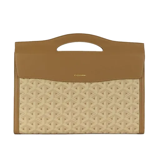 Túi Xách Tay Đựng Laptop Giovanni GBD0044-1NE Màu Be