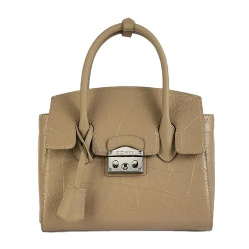 Túi Xách Tay Nữ Giovanni Handle Bag DLD0189-1 Màu Be Đậm