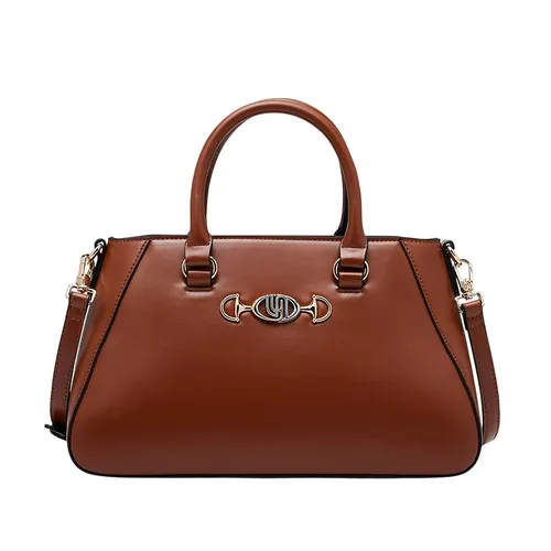 Túi Xách Tay Nữ Lyn Irene Infinite Top Handle M Handbag L26CBWA186 Brown Màu Nâu