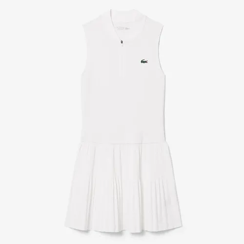 Váy Tennis Nữ Lacoste Ultra Dry Stretch Tennis Dress With Liner EF0151 001 Màu Trắng Size 34