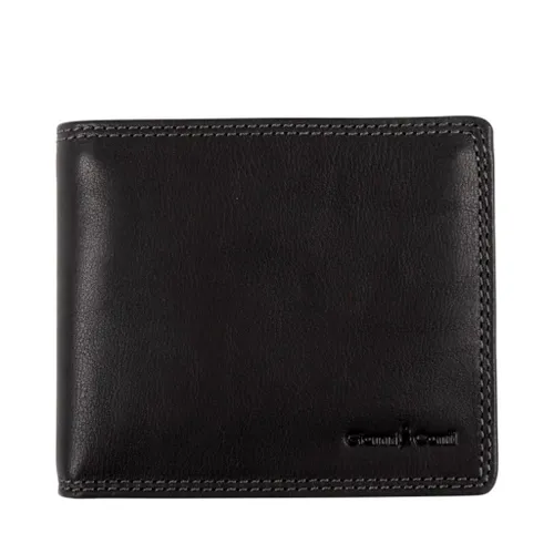 Ví Nam Gianni Conti Men's Genuine Leather Men's Wallet Black 917022-10 Màu Đen