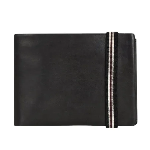 Ví Nam Gianni Conti Men's Genuine Leather Wallet Black 4187602-10 Màu Đen