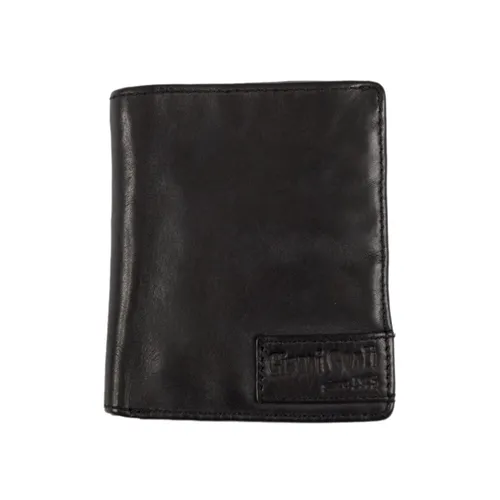Ví Nam Gianni Conti Men's&nbsp; Genuine Leather Wallet Black 4207387-10 Màu Đen