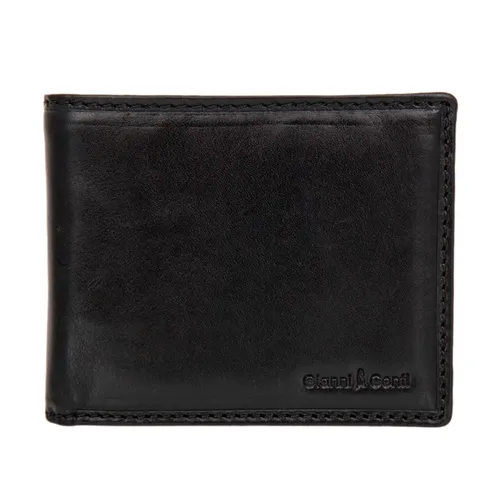 Ví Nam Gianni Conti Men's Genuine Leather Wallet Black 9407023-10 Màu Đen