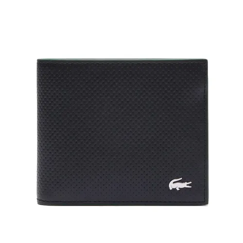 Ví Nam Lacoste Medium Rfid Protect Coin Purse NH4573 - N19 Màu Đen
