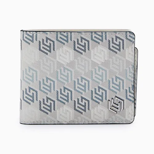Ví Nam Lyn Jacob Infinite Bi-Fold Wallet - Printed WhiteL26CWWC005 Màu Trắng Xám
