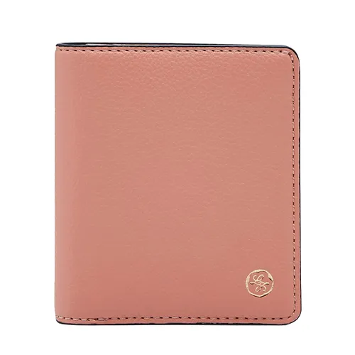 Ví Nữ Lyn Atelier Compact Wallet L26CWWB008 Light Orange Màu Cam