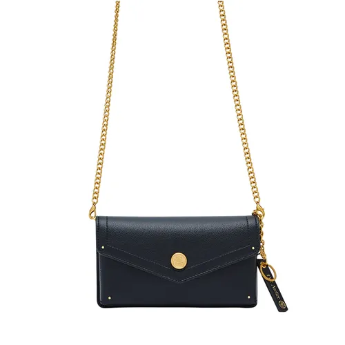 Ví Nữ Lyn Atelier Wallet On Chain Black L26CWWB006 Màu Đen