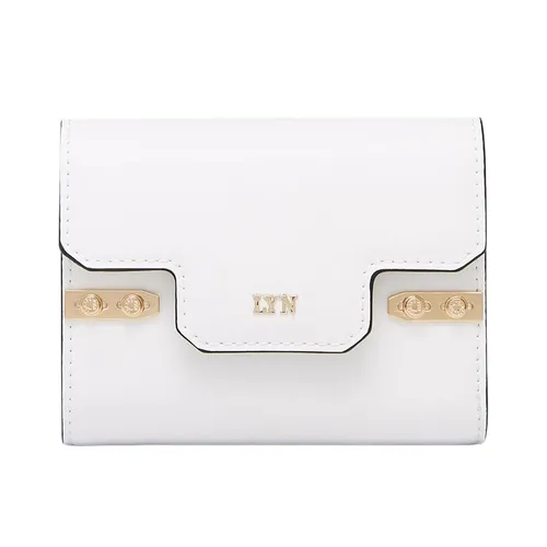 Ví Nữ Lyn Fineness Revision Short Flap Wallet - White L26SWWA024 Màu Trắng