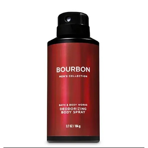 Xịt Thơm Toàn Thân Nam Bath & Body Works Men's Body Spray Bourbon 104g