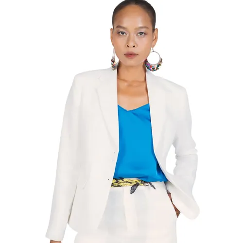 Áo Hai Dây Lụa Nữ F2 Fashion & Freedom New Linen New Horizon AK376-XB-S-0321 Màu Xanh Biển Size S