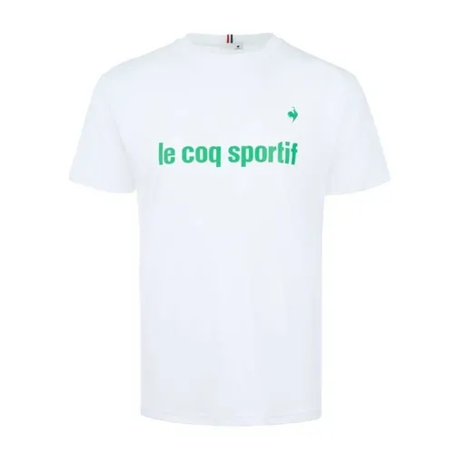 Áo Phông Nam Le Coq Sportit Tshirt LN6SHT90UV-WH00 Màu Trắng Size L
