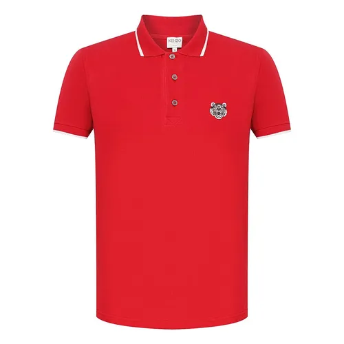Áo Polo Nam Kenzo Tiger F665P00014BA Màu Đỏ Size S