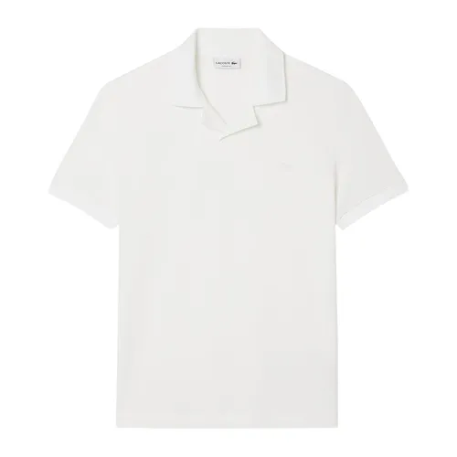 Áo Polo Nam Lacoste Men's Classic Open-Neck Paris PH0084 - 001 Màu Trắng Size 2