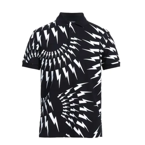Áo Polo Nam Neil Barrett T-Shirt Màu Đen Size M